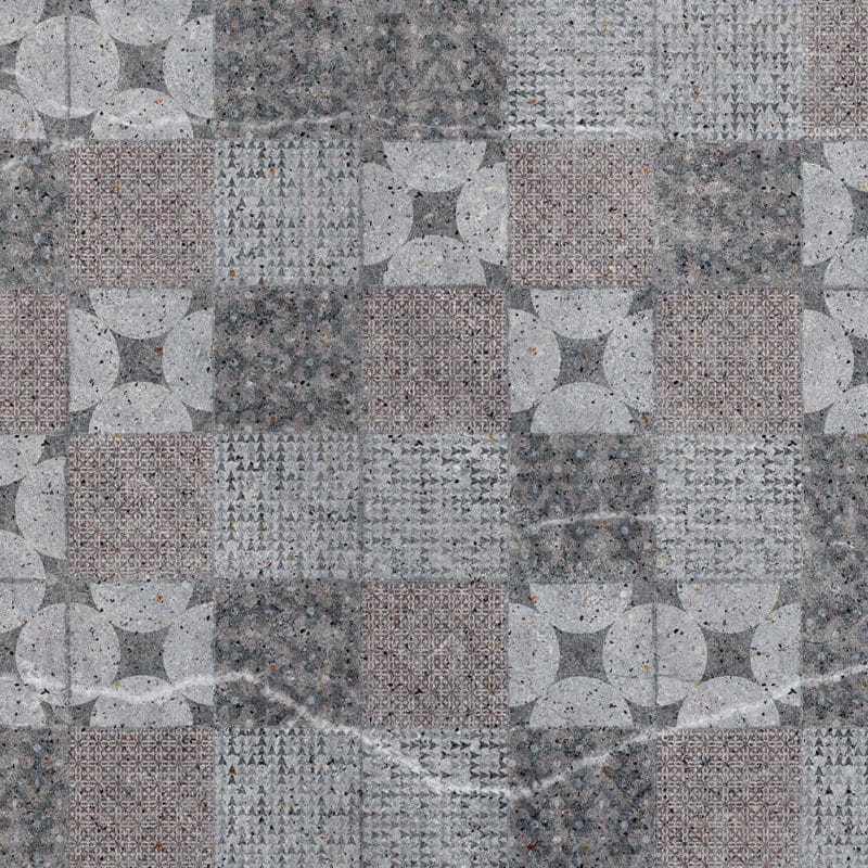Detalle de la alfombra vinílica Old Makalu
