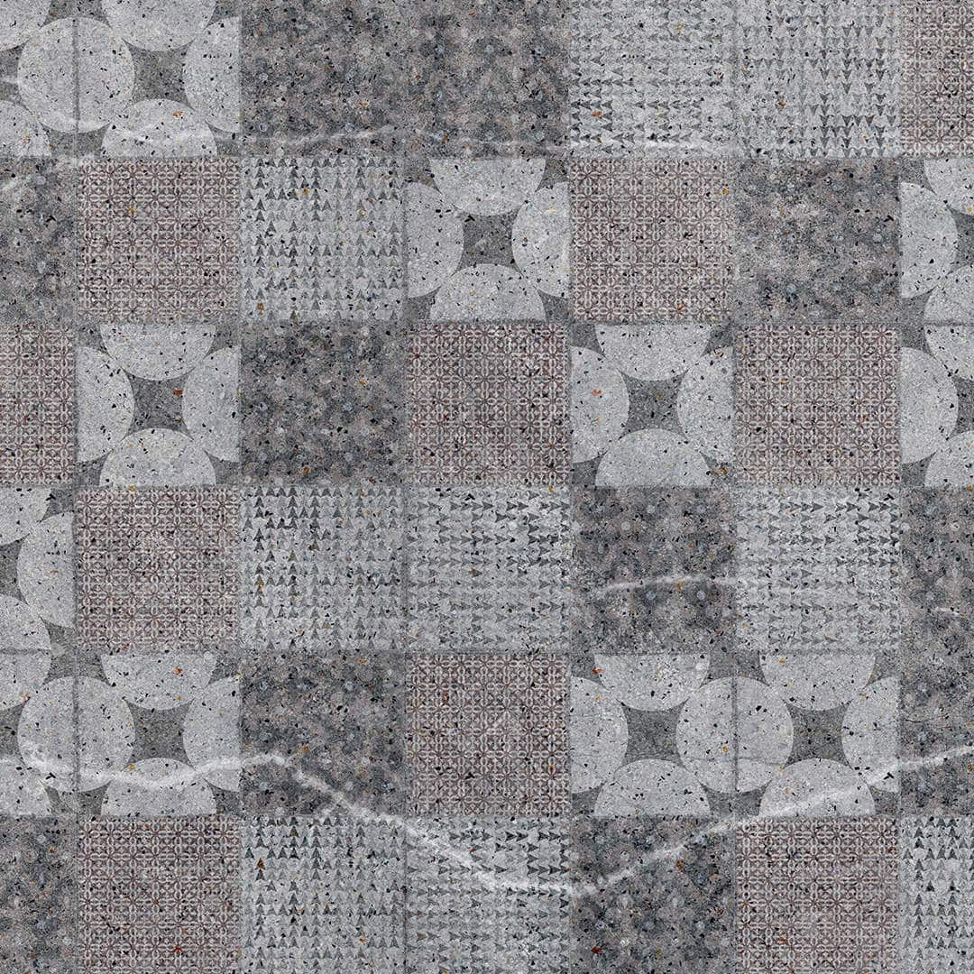 Detalle de la alfombra vinílica Old Makalu