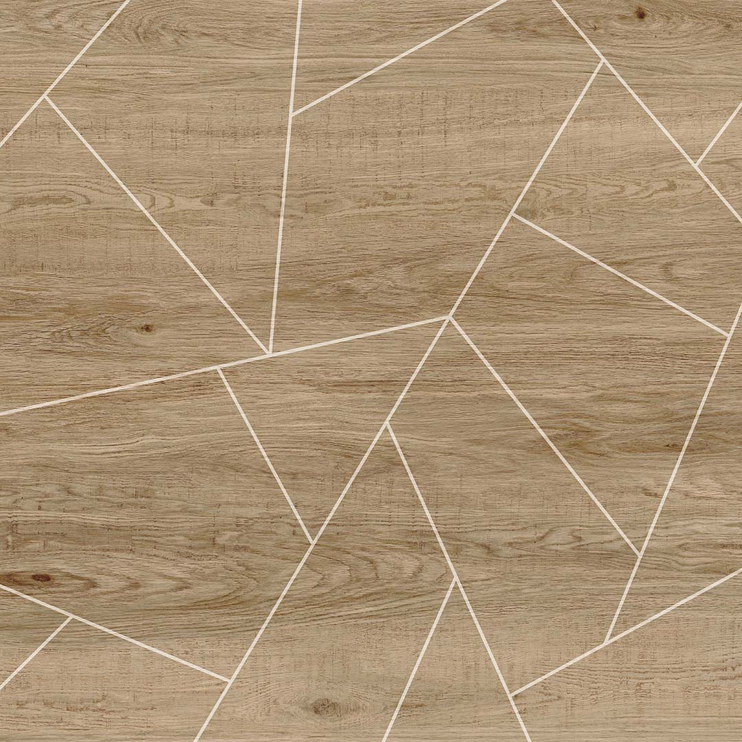 Detalle de la alfombra vinílica madera Heidal