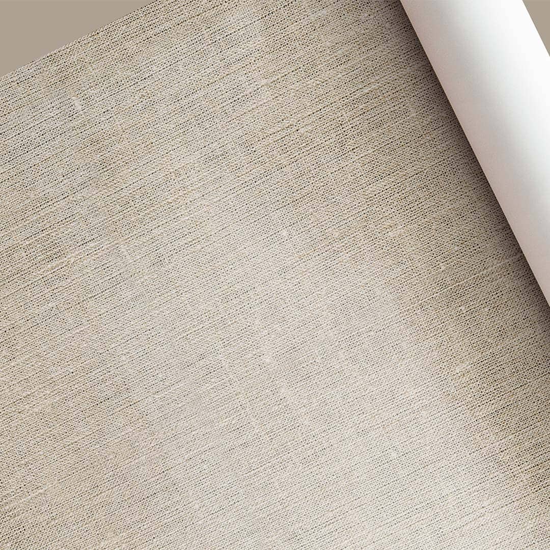 Detalle de la alfombra de vinilo Fibras