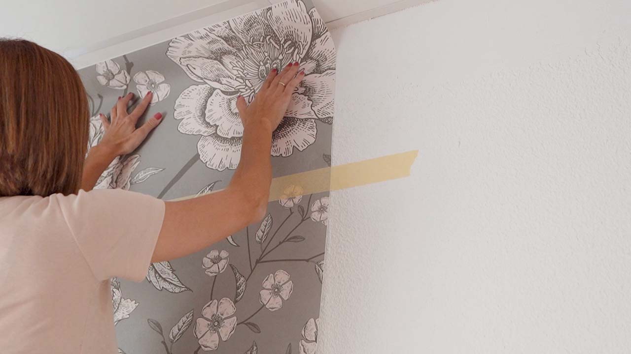 Cómo colocar un vinilo decorativo sobre una pared con gotelé